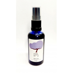 Organic argan oil Fair Trade (UCFA Morocco) infused with lavender essential oil. High Grade. With pump.